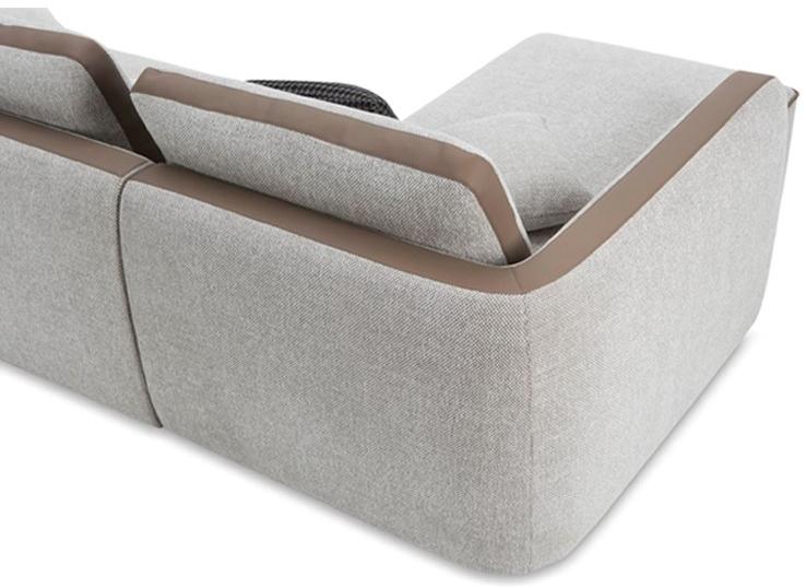 Now & Future Диван из ткани с шезлонгом sun-id-1461224 - Вид №5