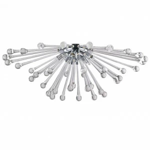 Потолочный светильник Ideal Lux Pauline PL5 IDEAL LUX ДИЗАЙНЕРСКИЕ, PAULINE FUME 201720 Серый