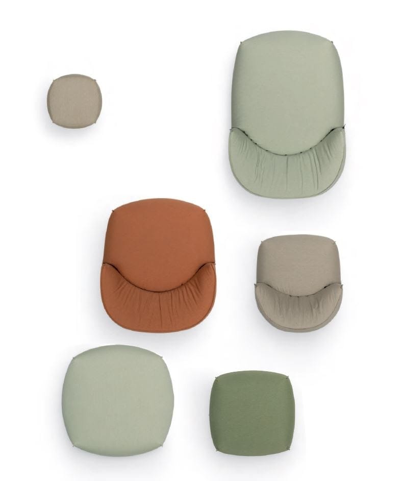 Оттоманка для сада в Sunbrella® Kristalia Brioni Outdoor ARCH-00140750 - Вид №1