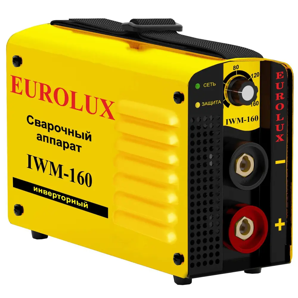 Сварочный аппарат инверторный Eurolux IWM-160, 160 А, до 4 мм STLM-2110737
