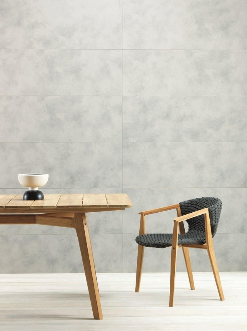 Ethimo Садовый стул из синтетической ткани с подлокотниками Knit Knitsb01 - Вид №7