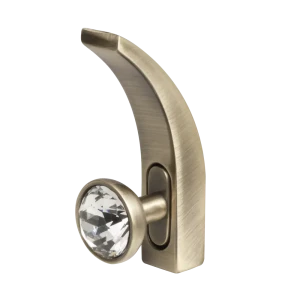 Крючок мебельный Ajax MB-LM/K-004 1.5x7.1x3.7 см цвет зеленая бронза