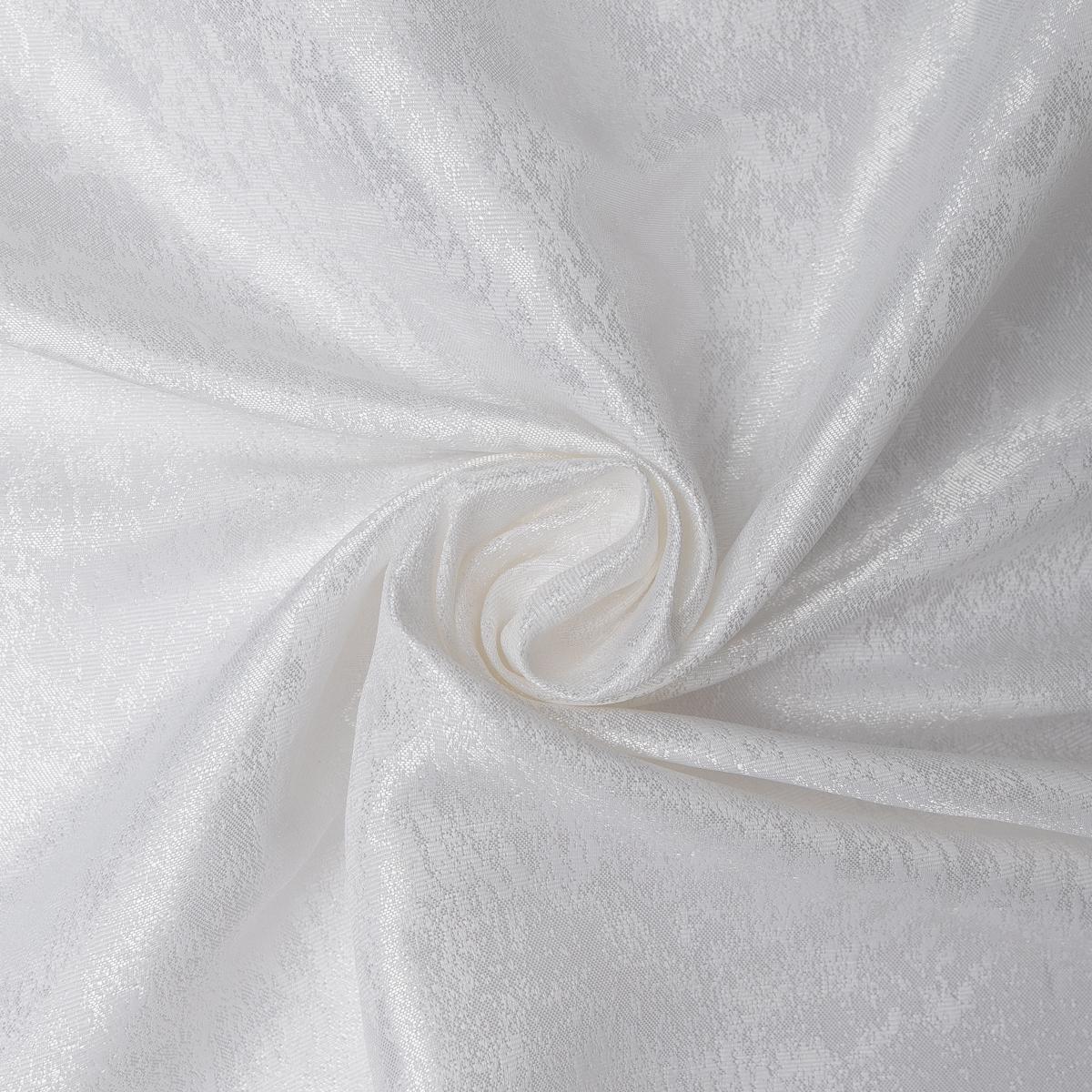 TEX REPUBLIC Ткань «Дебют» белый жаккард для изысканных штор 16280385 STLM-0006765 - Вид №1