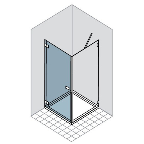 VTW1 Aura collection Распашная дверь DUKA 44634 - Вид №1
