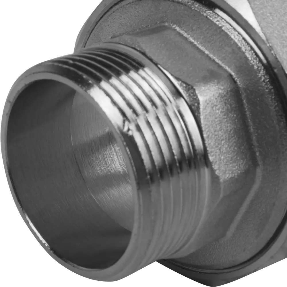 ПОЛИТЭК - Комбинированная муфта ПП 40х1 1/4" для соединения стальных и полипропиленовых труб 15460860 STLM-0005840 - Вид №1