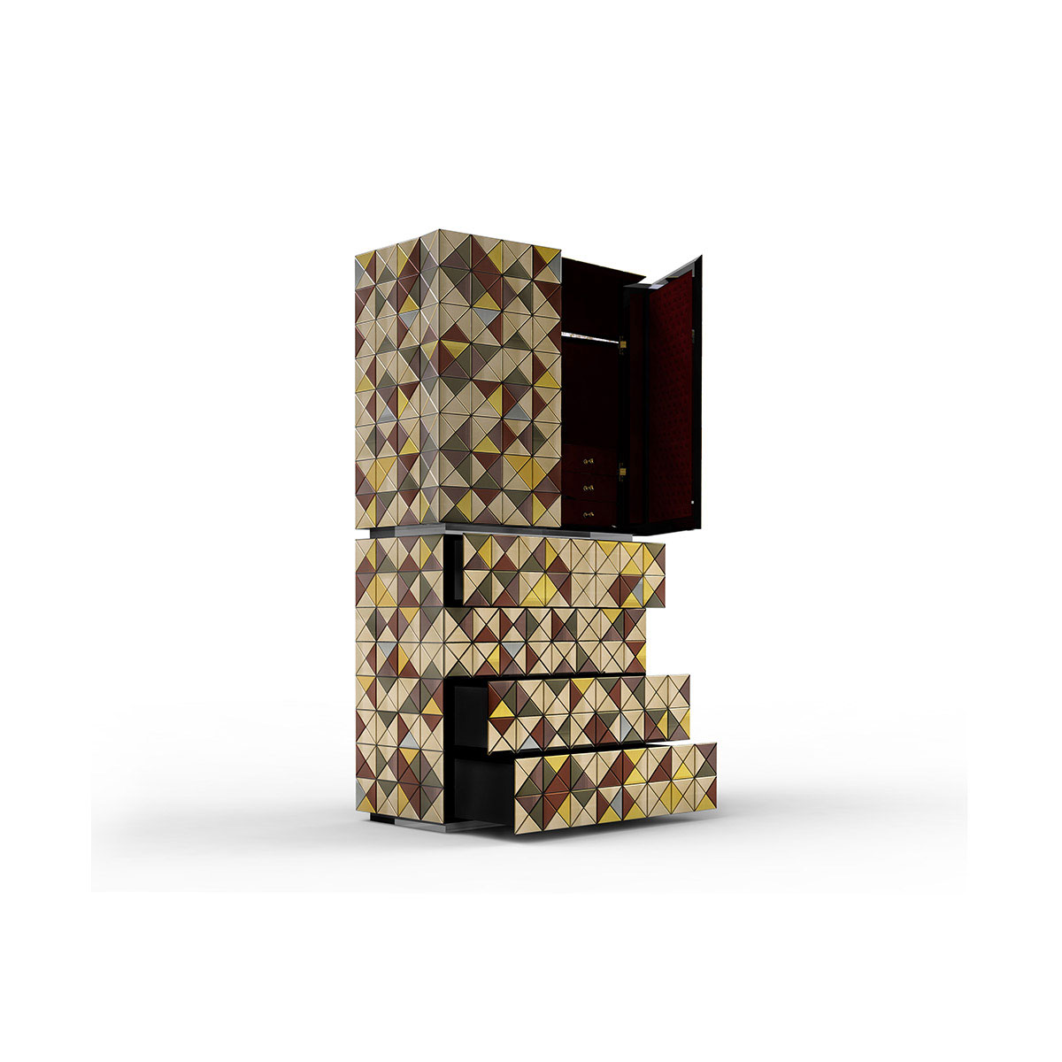 Шкафы Pixel Anodized Cabinet Covethouse BOCA DO LOBO  - Вид №2