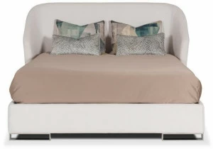 Stylish Club Двуспальная кровать из бархата с мягким изголовьем Fortune Scf.f15