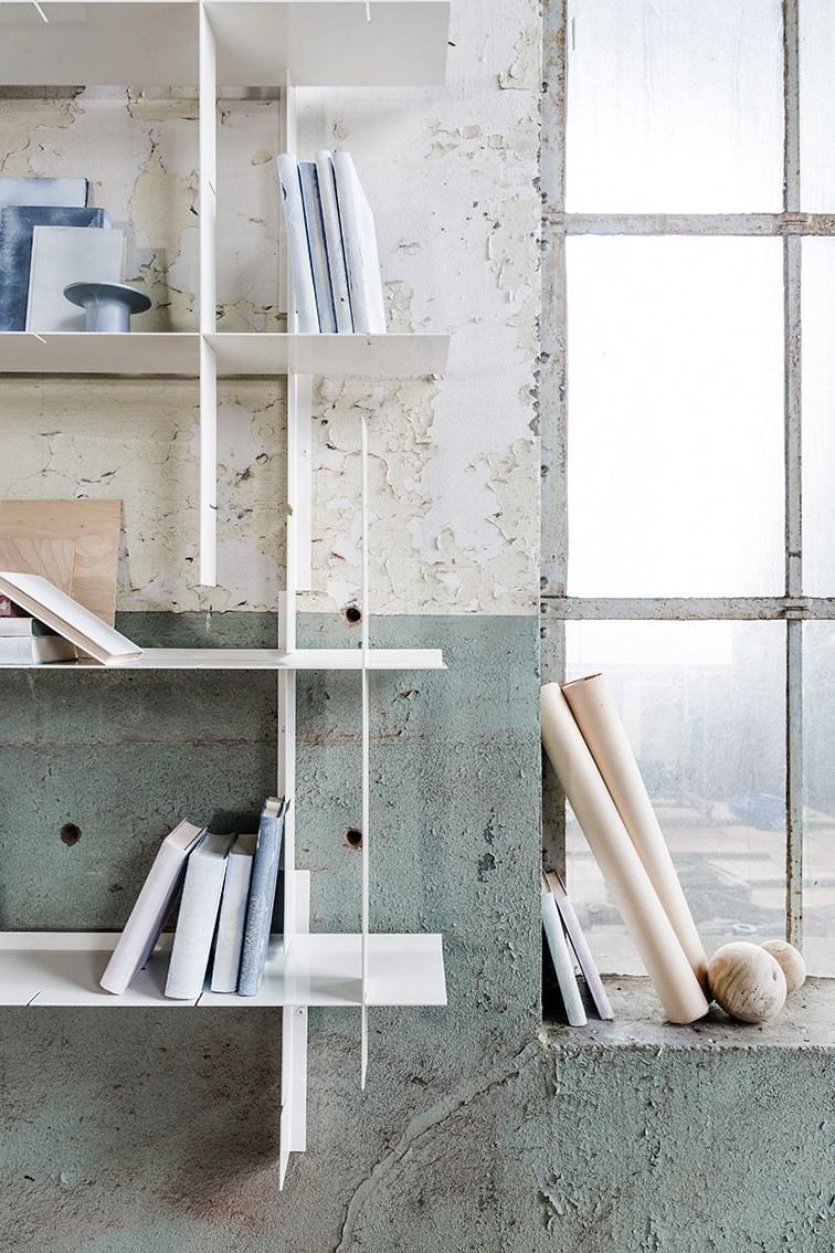 Atelier Belge Модульный настенный книжный шкаф из алюминия sun-id-1423154 - Вид №7