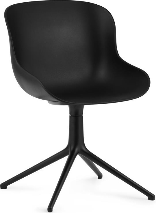 603914 Кресло Swivel 4L Black Alu Black Normann Copenhagen Hyg 