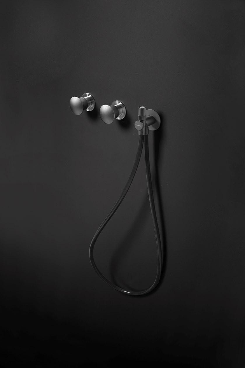 Antonio Lupi Design Смеситель для душа из матовой стали с ручным душем Mayday Antoniolupi sun-id-1478478 - Вид №1