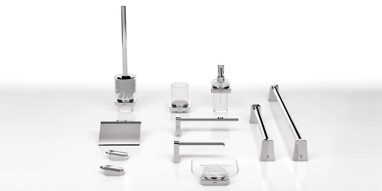 Sonia Мыльница настенная S6-Zen Хром 161003 - Вид №2