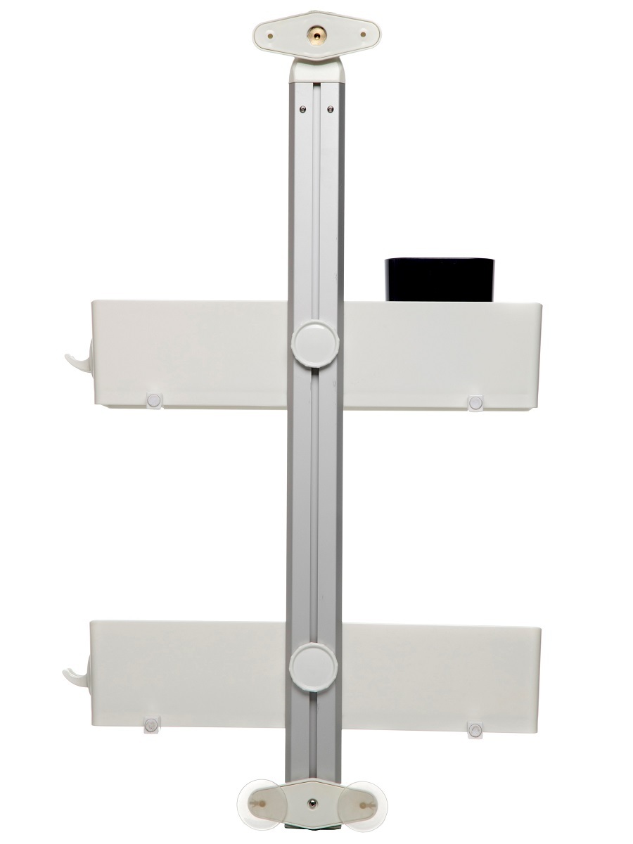 Полка для душа Crafty White/Anthracite NAVAKO 10072 - Вид №3