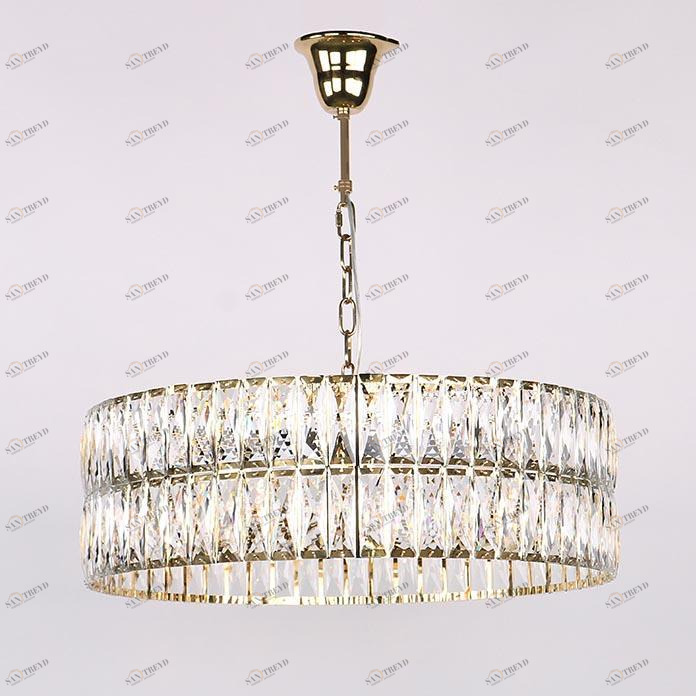 Подвесная люстра Newport 10125+3/C gold М0062137 NEWPORT ДИЗАЙНЕРСКИЕ 00-3888425 Золото;прозрачный 