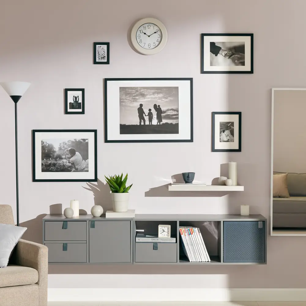 Фоторамка Inspire Avila для картин 50×70 см в элегантном черном цвете 85498706 STLM-0063357 - Вид №4