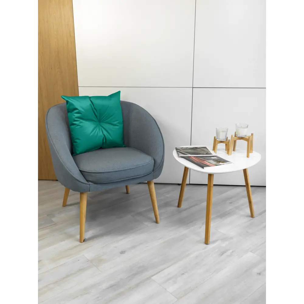 LINEN WAY Подушка для стульев и диванов 45x45 см в зелёном цвете 89366689 STLM-1062573 - Вид №3