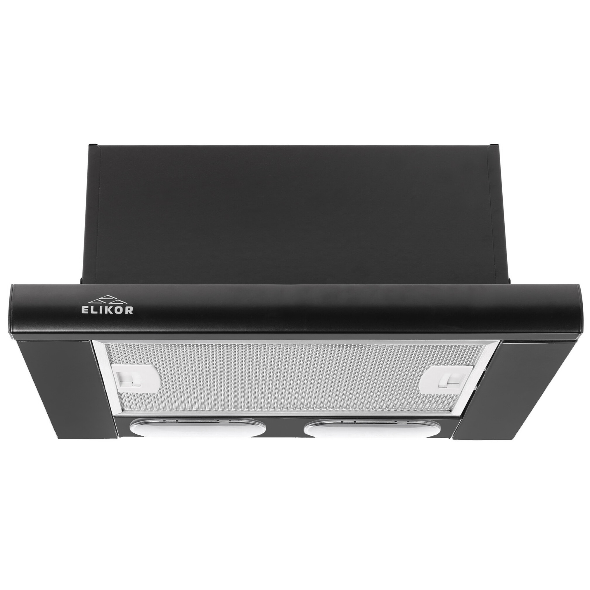 1024841 Вытяжка телескопическая ELIKOR Интегра 45П-400-В2Л черный/черный STDN-0066629 - Вид №1