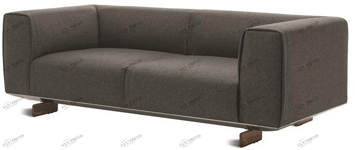 Casamania & Horm 2-х местный диван со съемным чехлом из ткани или кожи Coleman sun-id-1479443