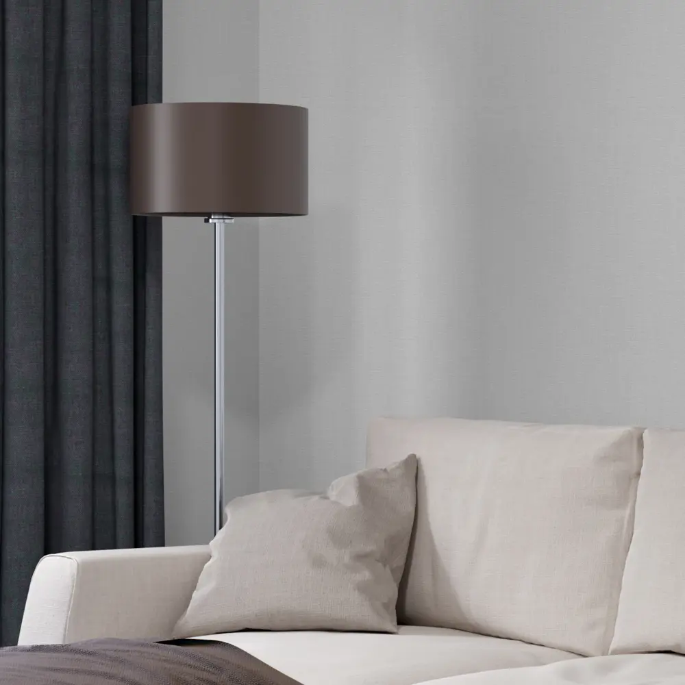 Флизелиновые обои Kreaforta Рогожка белые 1.06 м 89396101 STLM-1355229 - Вид №4