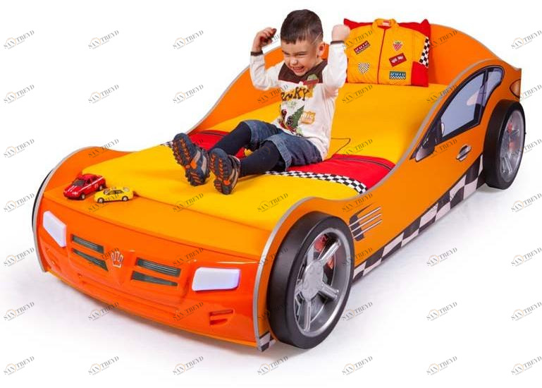 Кровать машина ABC-KING Formula (190*90) Оранж 4631147956354