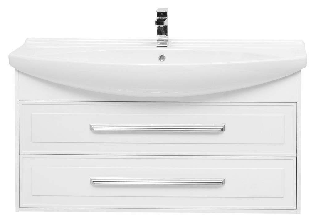 Тумба с раковиной Aquanet Остин 120 белый 0020392000175450 - Вид №2