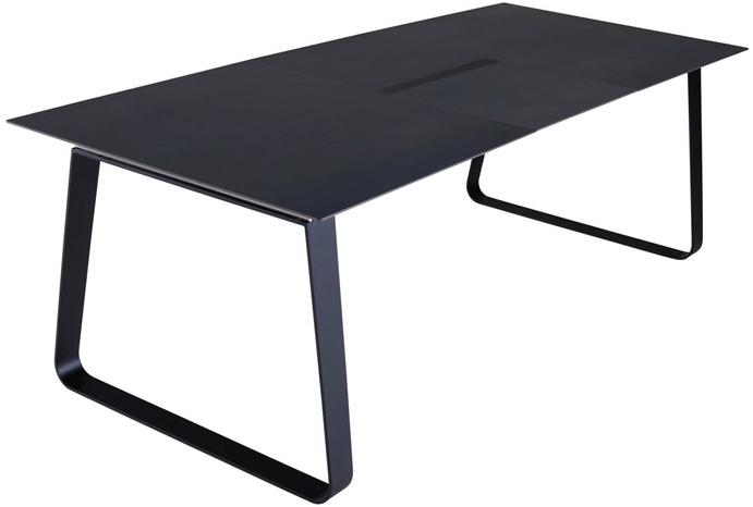 Ligne Roset Прямоугольный обеденный стол из керамогранита sun-id-1424229 - Вид №1