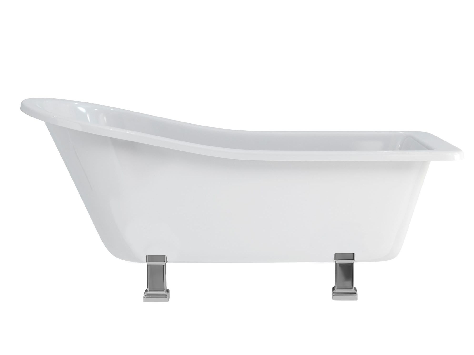 Овальная акриловая ванна на ногах Burlington HAREWOOD ARCH-00064275 - Вид №4