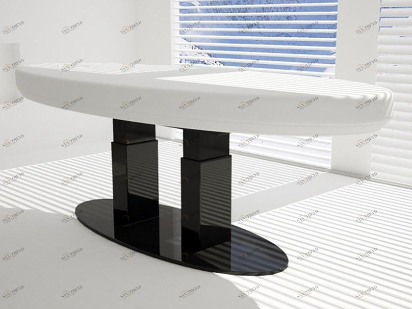 CODE Электрическая массажная кровать из лакированного массива дерева Aktice spa sun-id-1468120