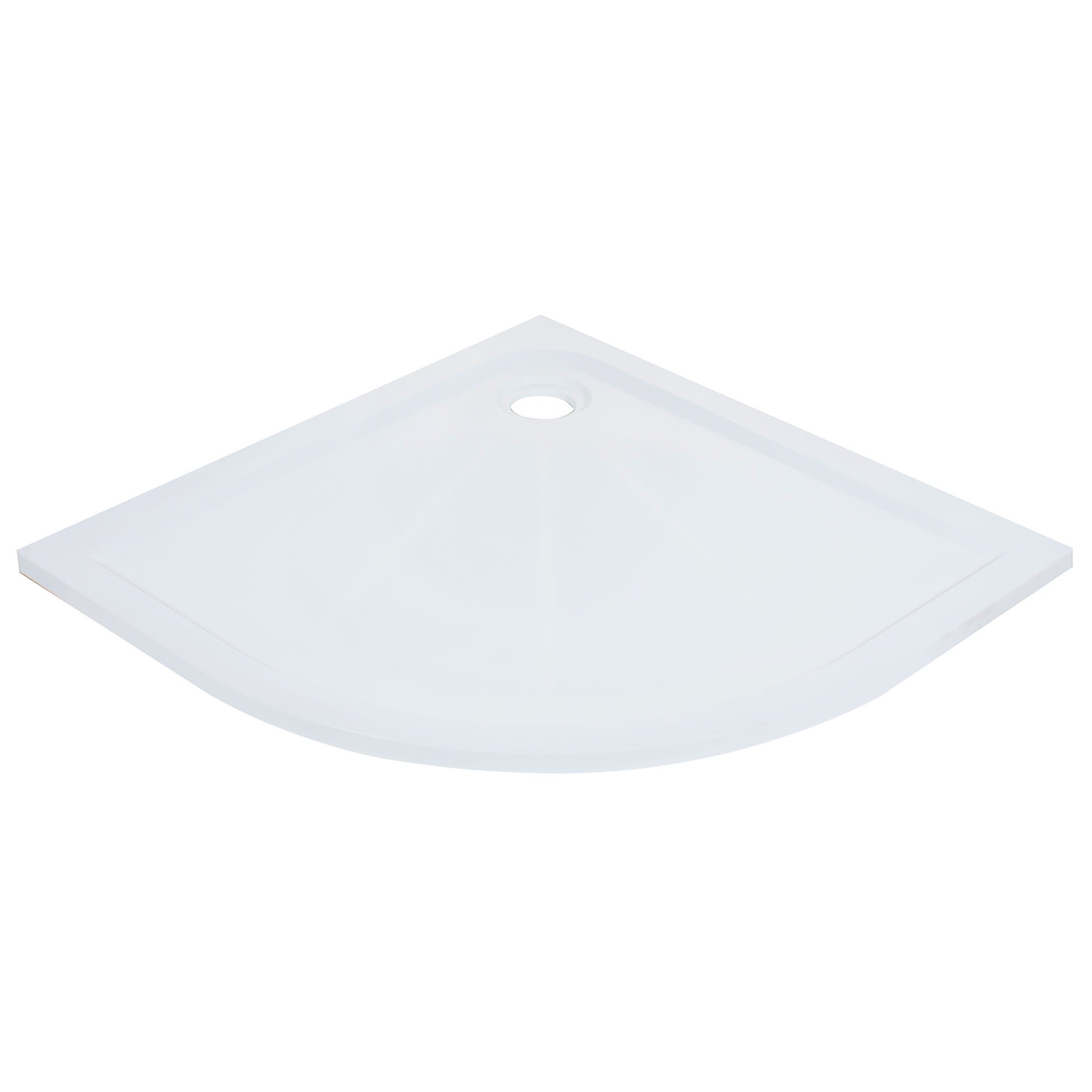 18686590 Поддон душевой 1/4 круга Эклипс литьевой мрамор 90х90 см Santreyd  - Вид №3