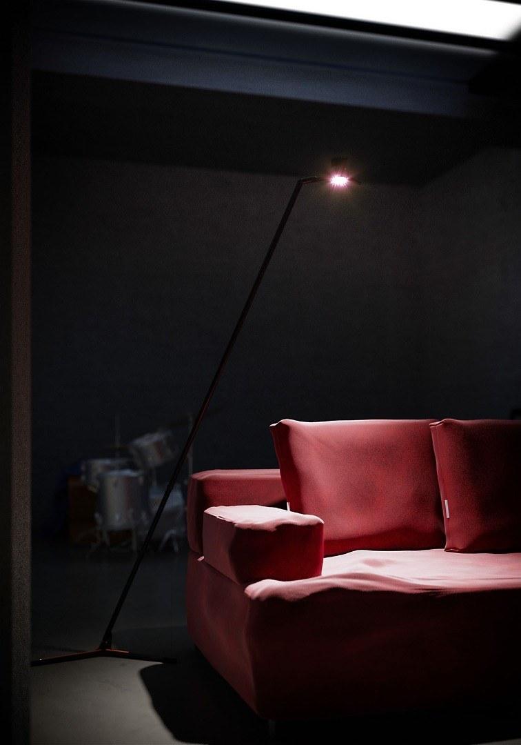 Martinelli Luce Регулируемый светодиодный торшер из алюминия  2302/ne  - Вид №10