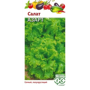 Семена салата Азарт ГАВРИШ для выращивания в открытом грунте 89401759