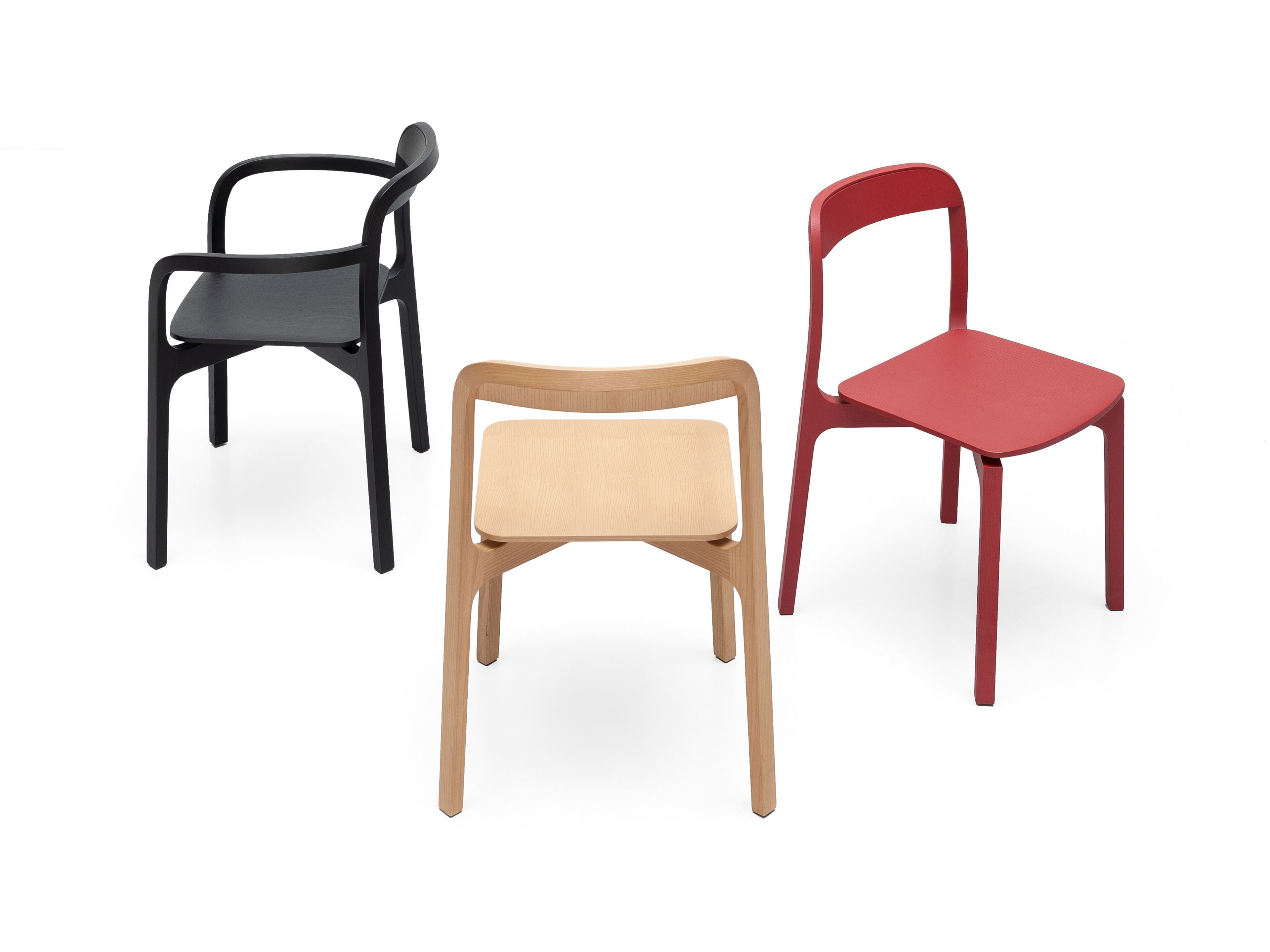 Штабелируемый стул из ясеня Kristalia Contorna ARCH-00135863 - Вид №2