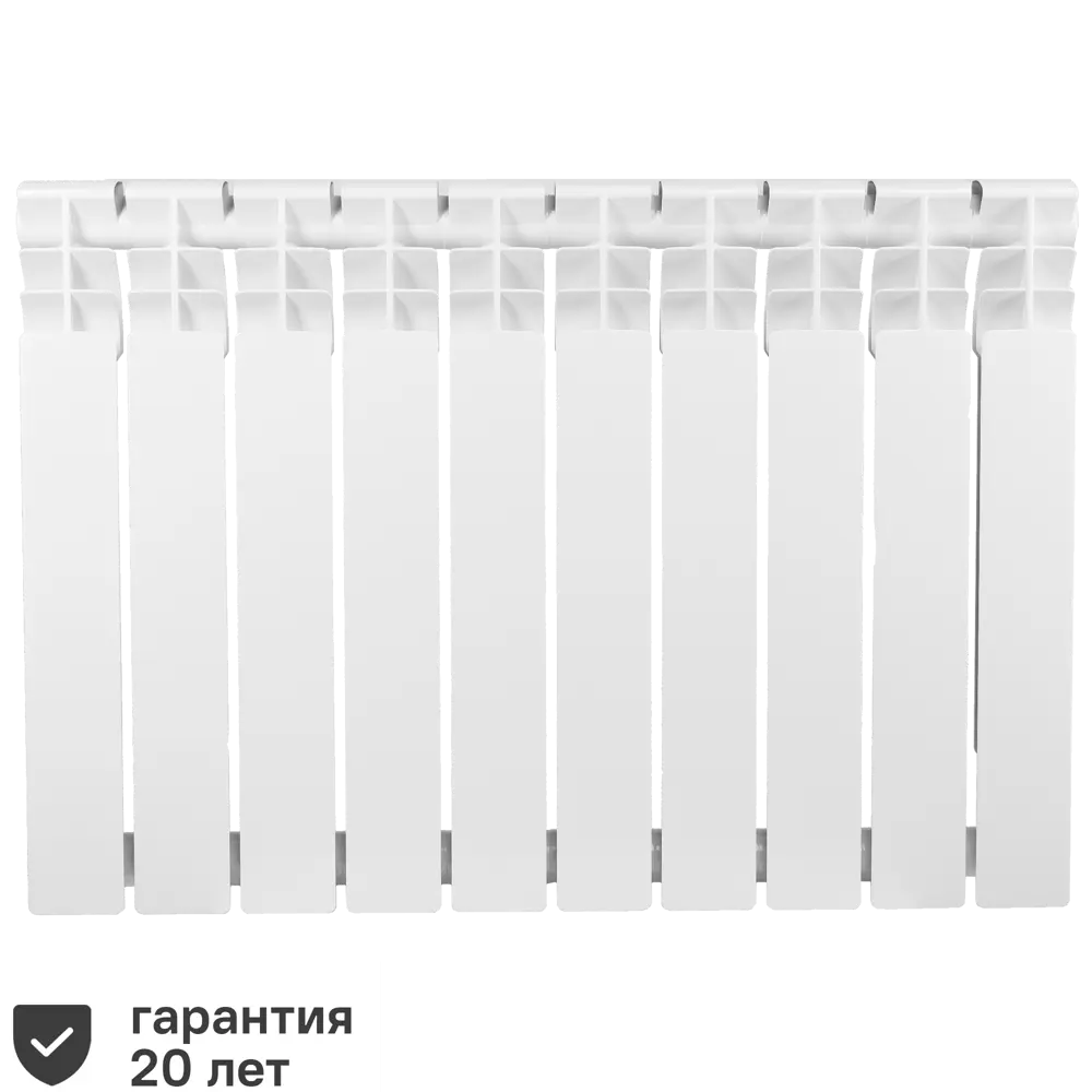 Радиатор EQUATION биметаллический 10 секций для эффективного обогрева 86565620 STLM-0070088