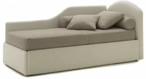 Bolzan Letti Односпальная кровать с изголовьем и фигурной боковой панелью Neolia