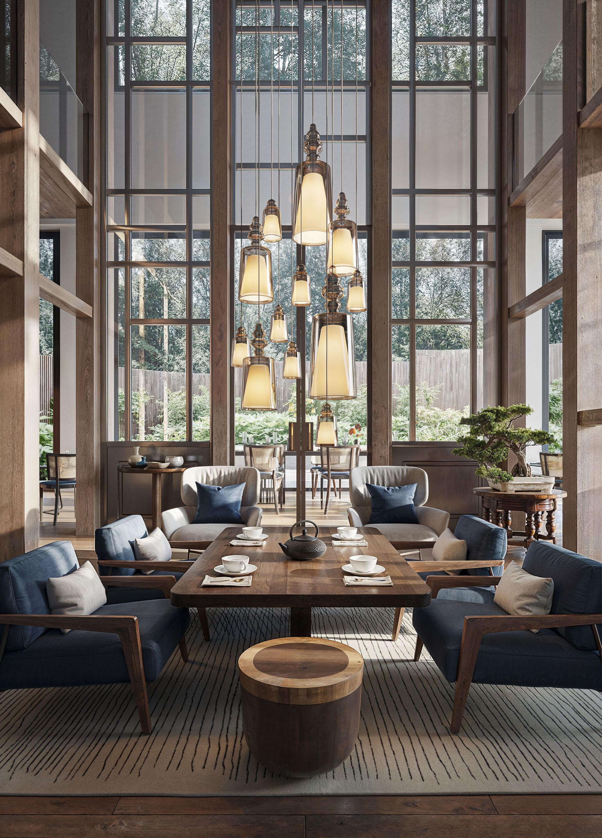 Подвесной светильник из боросиликатного стекла Karman Alibaglass ARCH-00142377 - Вид №9