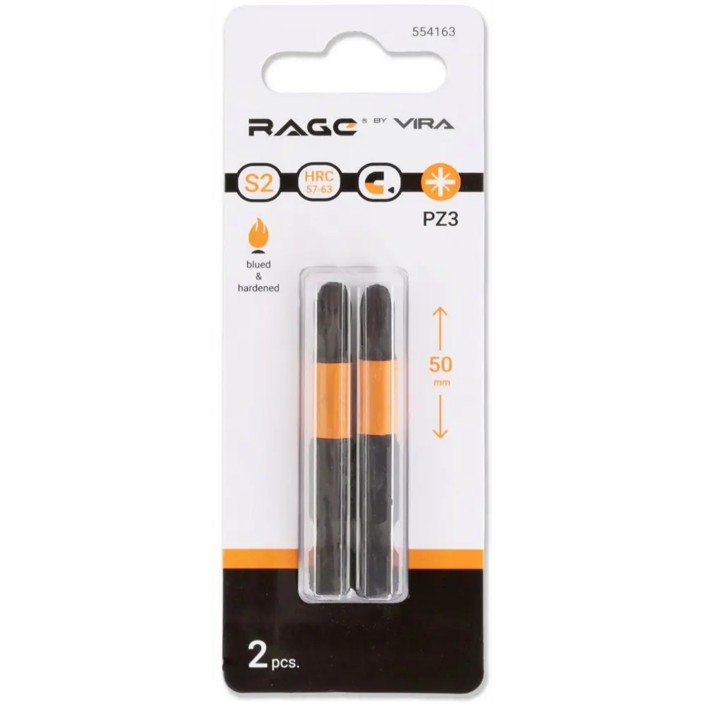 Магнитная бита RAGE PZ3x50 мм для профессионального монтажа 89369256 STLM-1545483 - Вид №2
