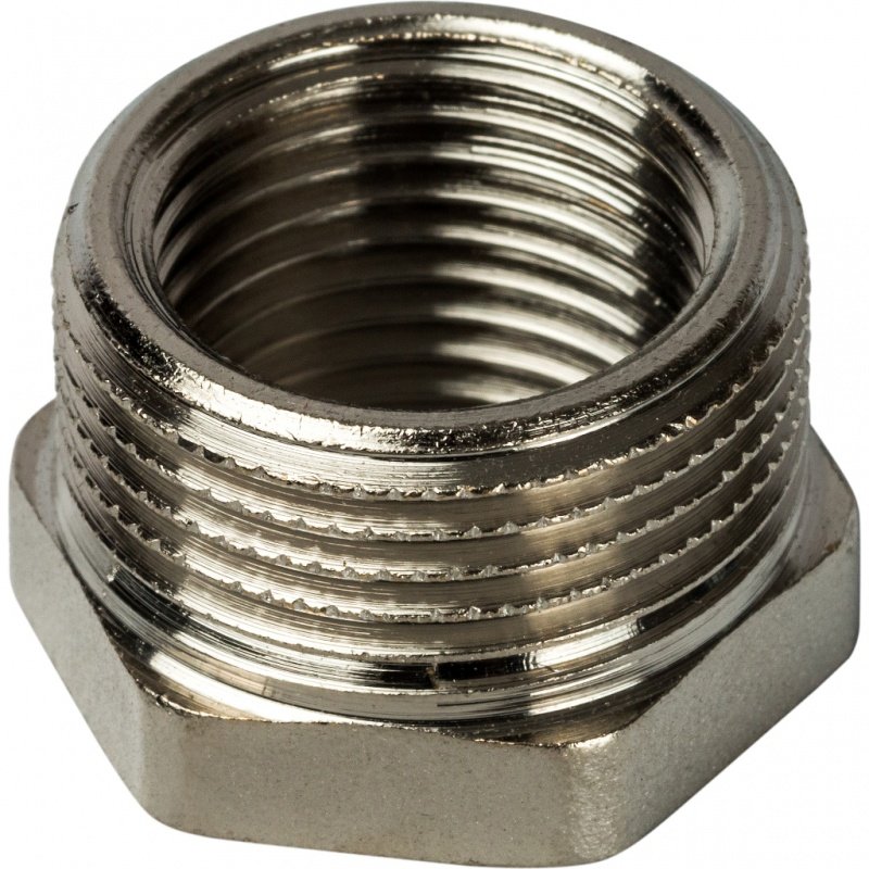 Футорка НВ 3/4х1/2" никель STOUT SFT0029003412 - Вид №1