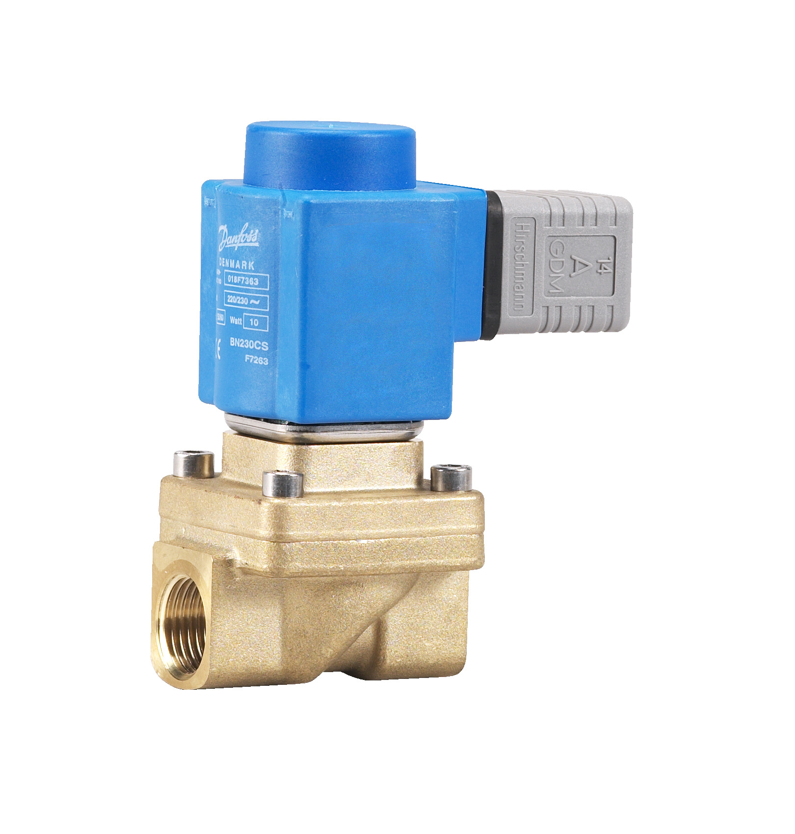 Danfoss EV250B — двухходовые электромагнитные клапаны с принудительным подъемом Клапан электромагнитный EV250B 032U5256  - Вид №16