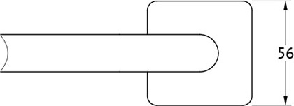 AVA 023 Штанга для полотенца 60 cm ELLUX Avantgarde - Вид №1