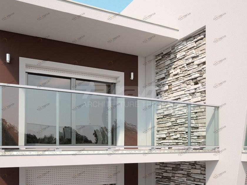 FARAONE Парапет из алюминия и стекла Maior colors sun-id-1416026