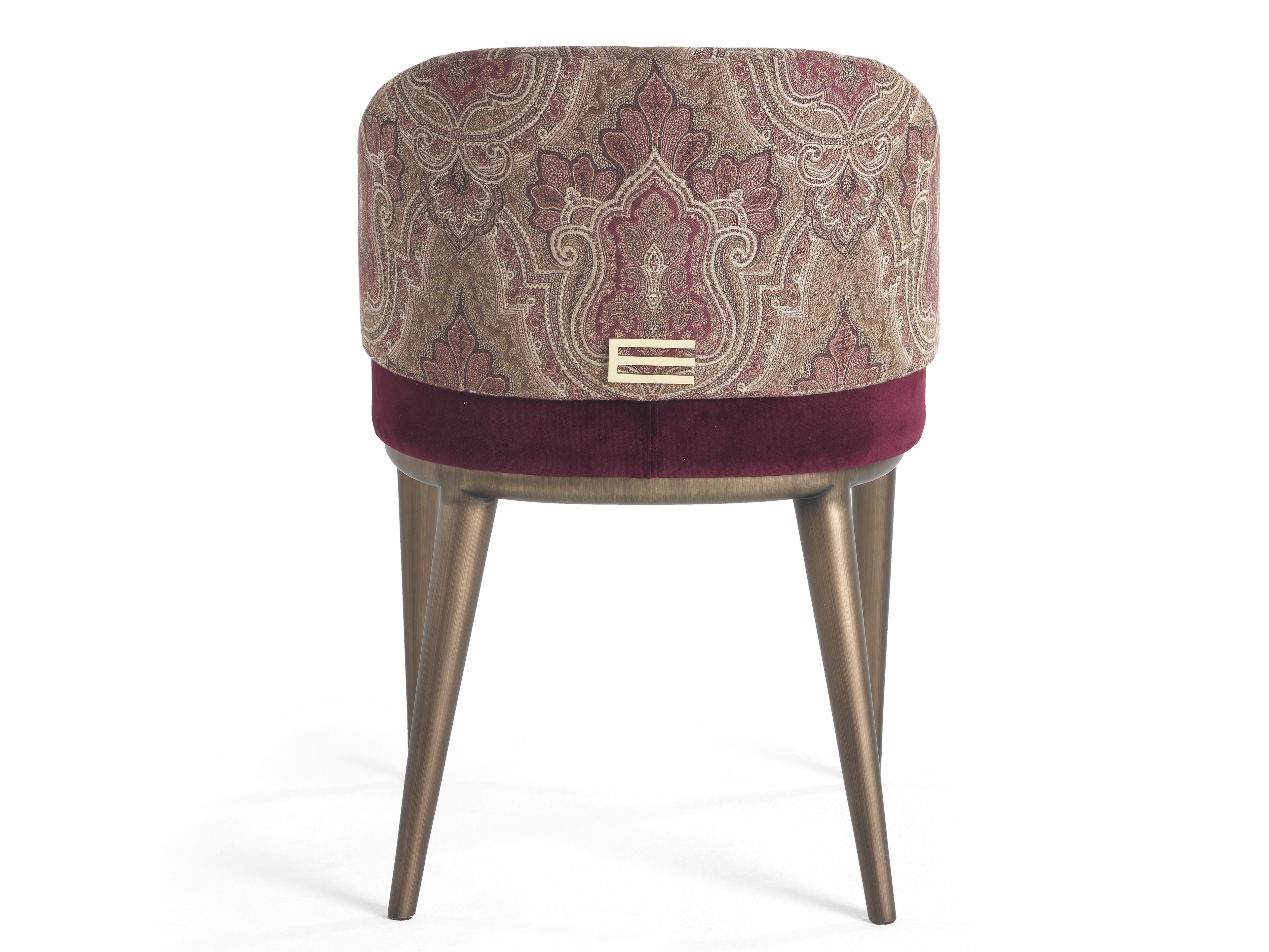 Мягкий бархатный стул с подлокотниками ETRO Home Interiors PICABIA ARCH-00027365 - Вид №3