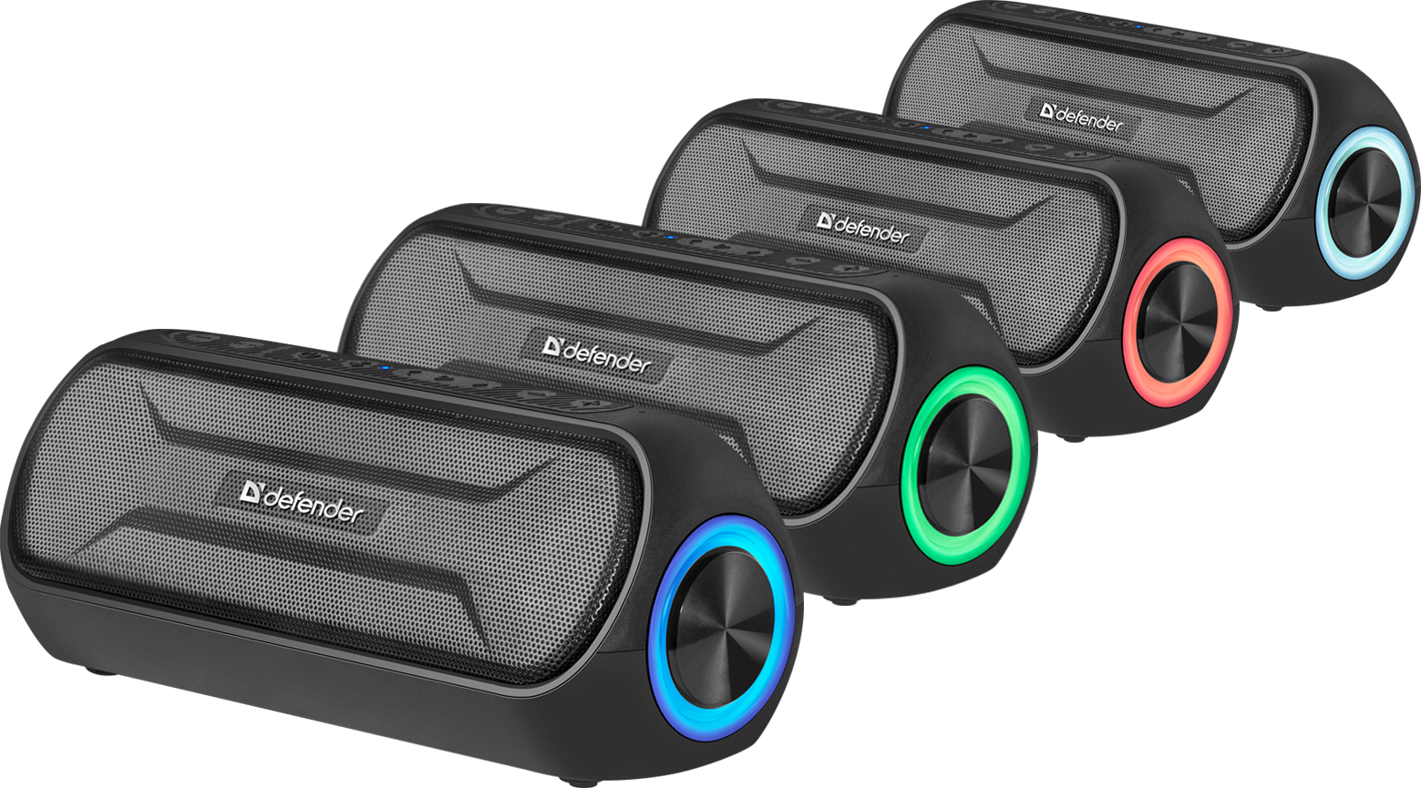 65688 портативная акустика enjoy s1000 20вт, bluetooth Defender Santreyd  - Вид №4