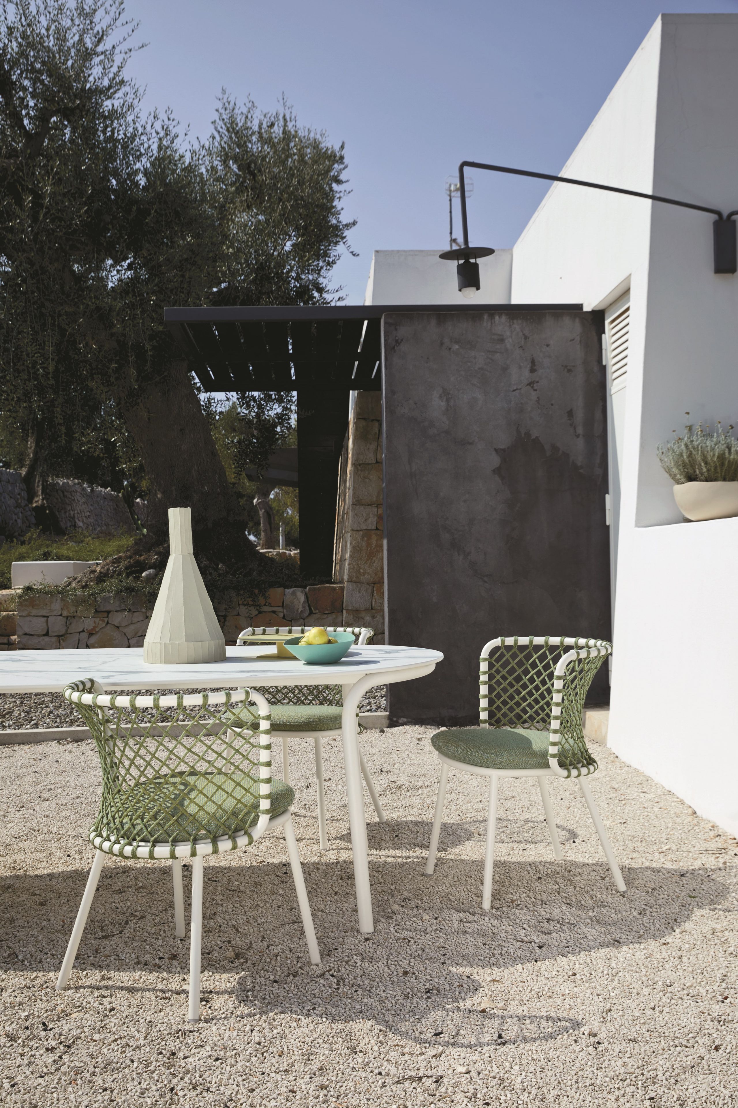 Плетеный садовый стул с полиэфирной веревкой Roberti Charme ARCH-00076774 - Вид №1