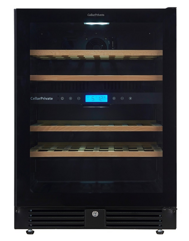 9049328 Винный шкаф Cellar Private CP043-2TBH черный STDN-0003655 - Вид №1