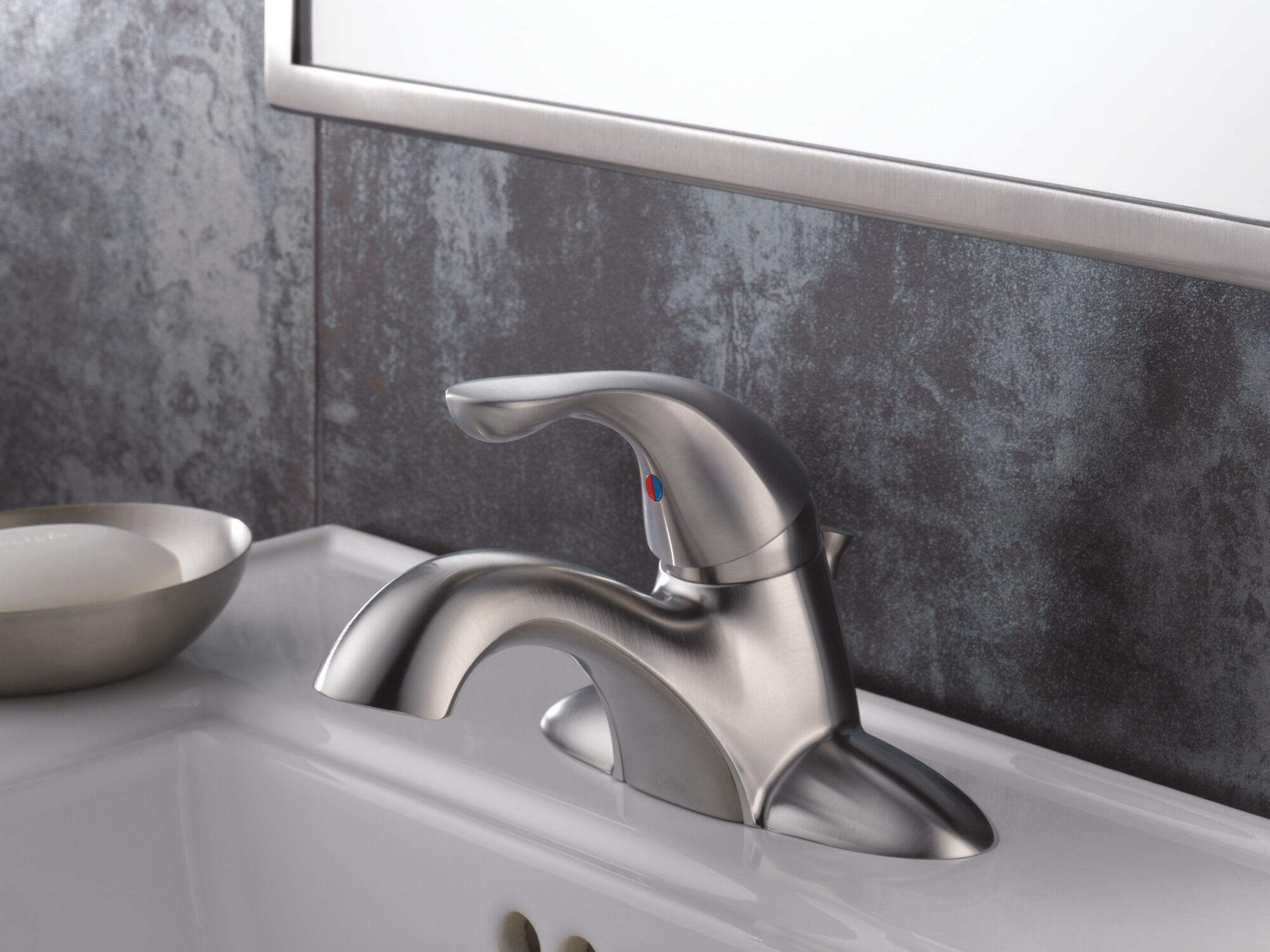 520-SS-DST Смеситель для ванной комнаты с одной ручкой Delta Faucet Classic Нержавеющая сталь - Вид №1
