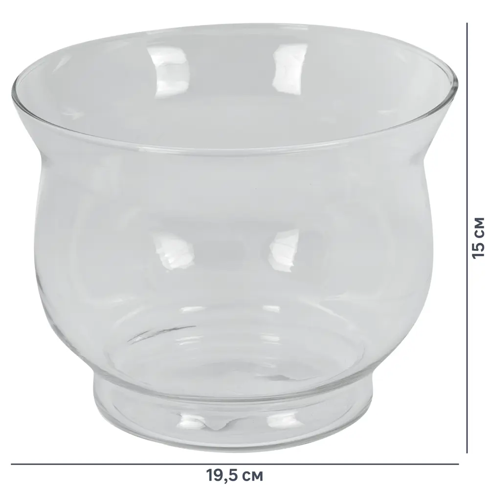 Santreyd Ваза 'Бейли 2' - прозрачная стеклянная для цветочных композиций 82223414 STLM-0022294 - Вид №3