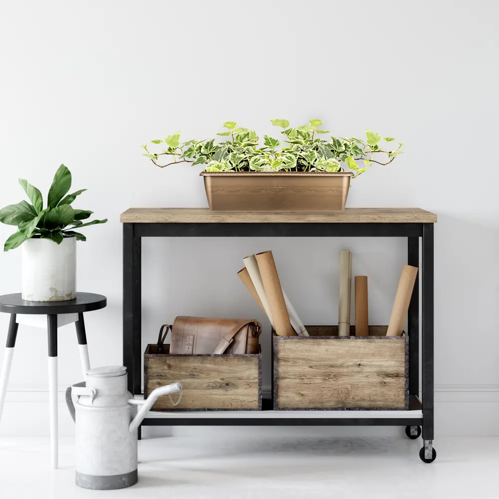 ТЕК.А.ТЕК Балконный ящик Le Jardin 60 см с системой автополива 12674192 Жардин STLM-0959308 - Вид №3