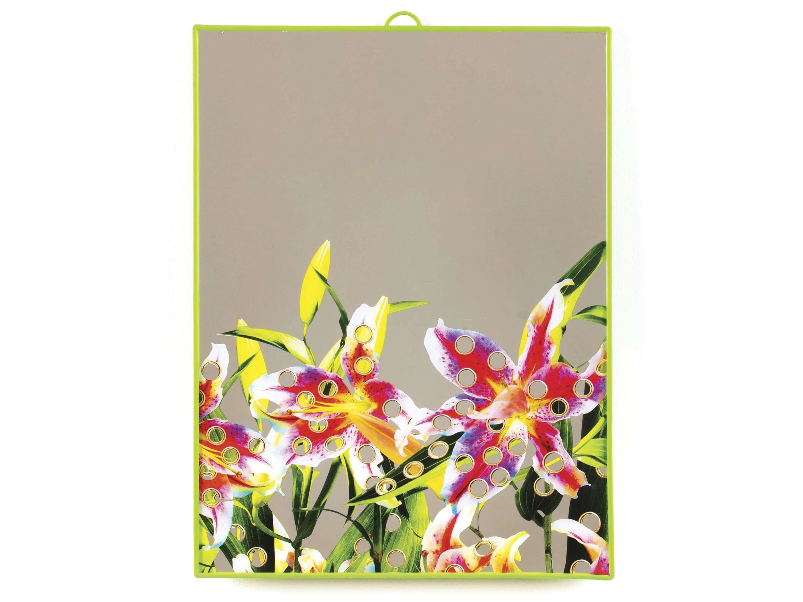 Настенное зеркало с пластиковой рамкой Seletti Seletti wears Toiletpaper ARCH-00064561