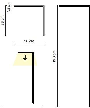 Karman Светодиодный настенный светильник прямого света из алюминия Y sun-id-1401502 - Вид №6