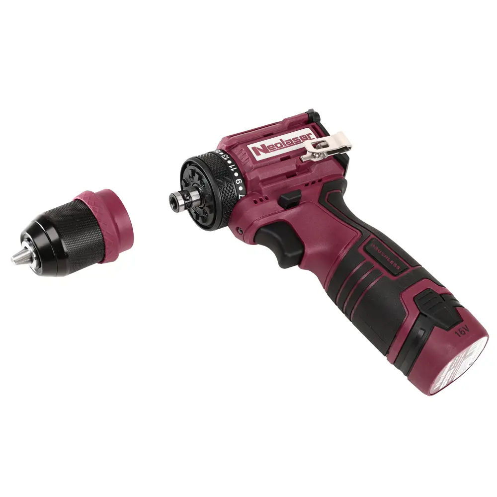 Аккумуляторная дрель-шуруповерт Neolaser с быстросъемным патроном 89418699 STLM-1565309 - Вид №5