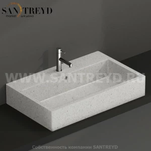 SCQ81GG Подвесная раковина настенная прямоугольная Ceramica Globo  белая